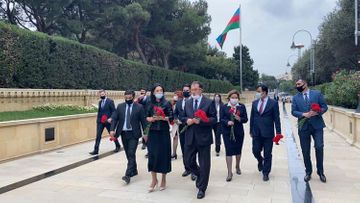 Turkey’s Chief Ombudsman visited grave of Heydar Aliyev