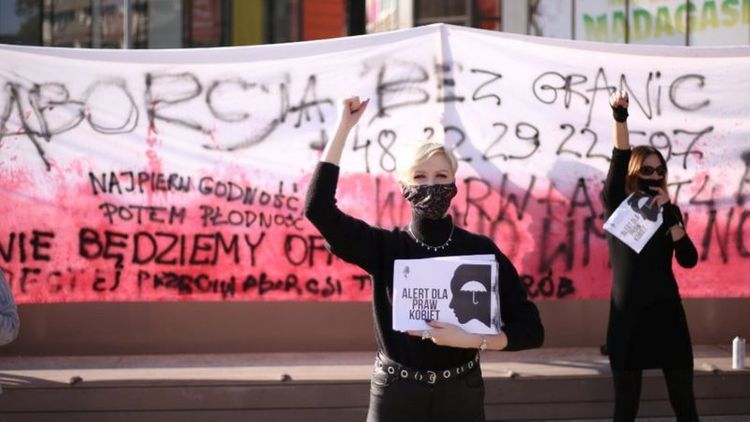Poland bans almost all abortions