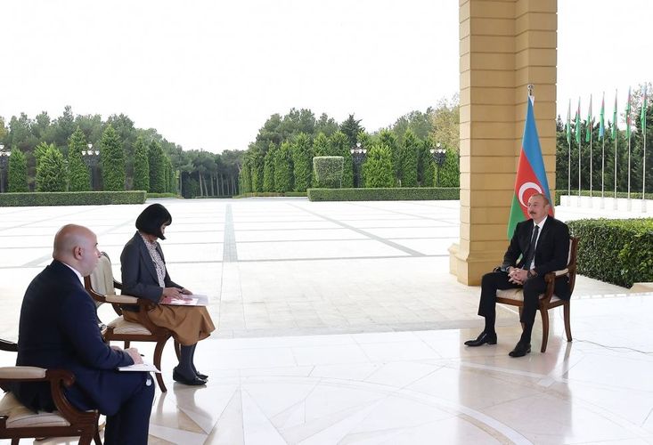 President of Azerbaijan: "If Armenia makes constructive steps and liberate territories of course, we will open all communications"