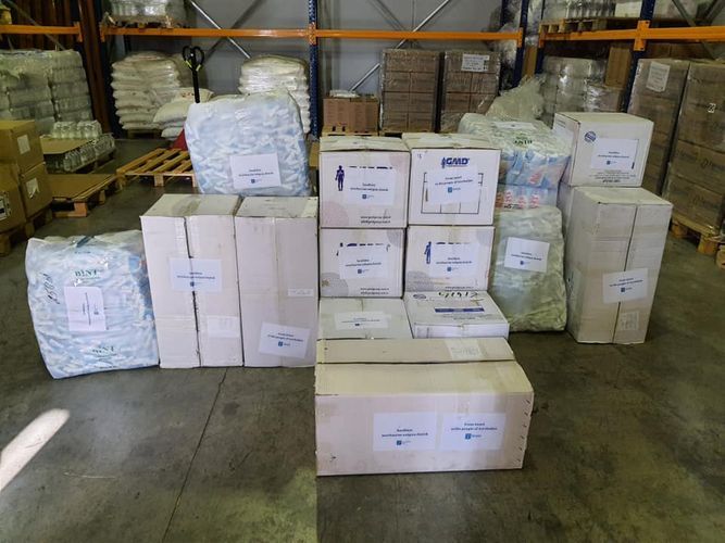 Israel sent humanitarian aid to Azerbaijan