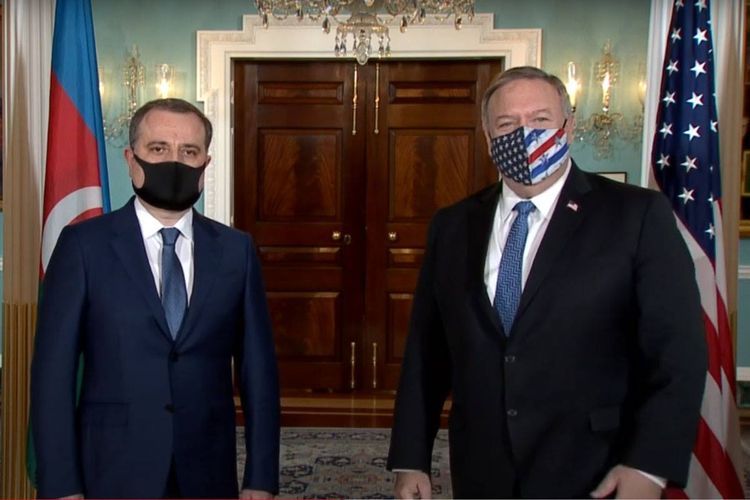 Azerbaijani FM meets with Mike Pompeo in Washington - UPDATED