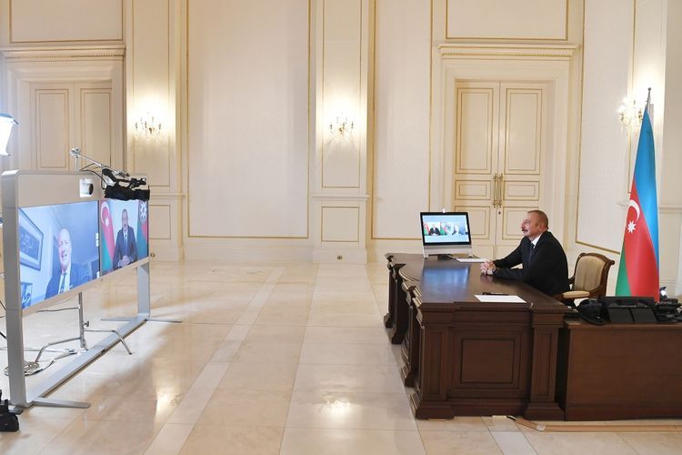 Azerbaijani President: We defeat Armenia on the battlefield, and they have to run away from us