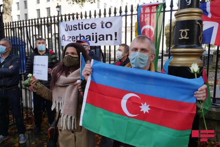 Rally under slogan "End to Armenian aggression" held in London - VIDEO