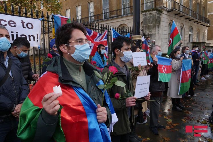 Rally under slogan "End to Armenian aggression" held in London - VIDEO