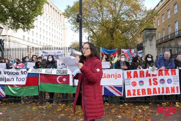 Rally under slogan "End to Armenian aggression" held in London - VIDEO