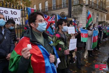 Rally under slogan "End to Armenian aggression" held in London - VIDEO