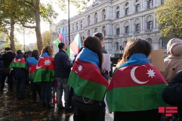 Rally under slogan "End to Armenian aggression" held in London - VIDEO