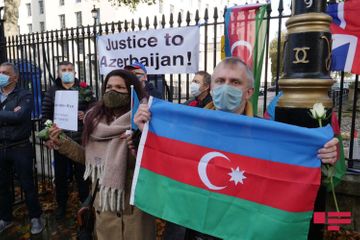 Rally under slogan "End to Armenian aggression" held in London - VIDEO