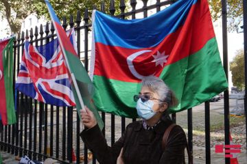 Rally under slogan "End to Armenian aggression" held in London - VIDEO