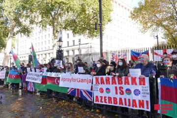 Rally under slogan "End to Armenian aggression" held in London - VIDEO