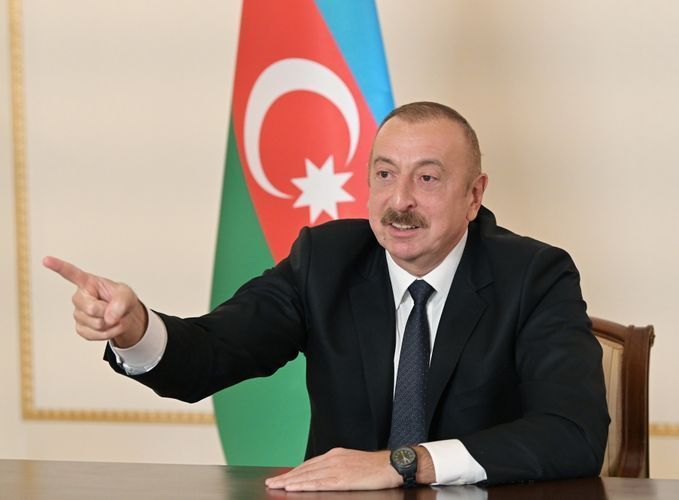 President of Azerbaijan: "Don't these three countries have enough opportunities to show the aggressor its place? They didn't want it"