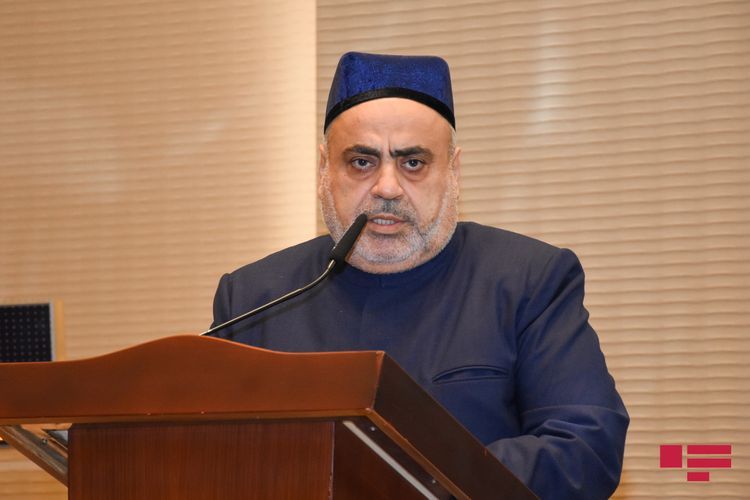 Allahshukur Pashazade: "Calling by II Garegin on behalf of church on people and even children for military war till death doesn’t earn him prestige"