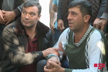 Civilians killed as a result of Armenian terror in Barda, buried  - PHOTO