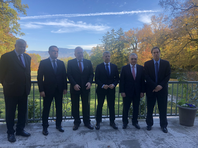 Azerbaijani FM Jeyhun Bayramov met with OSCE Minsk Group co-chairs - UPDATED