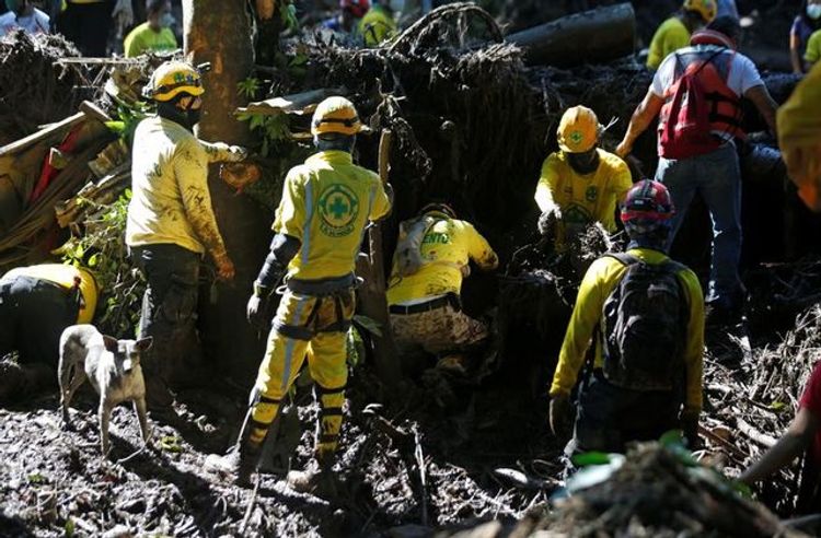 At least seven killed in landslide in El Salvador, over 30 missing