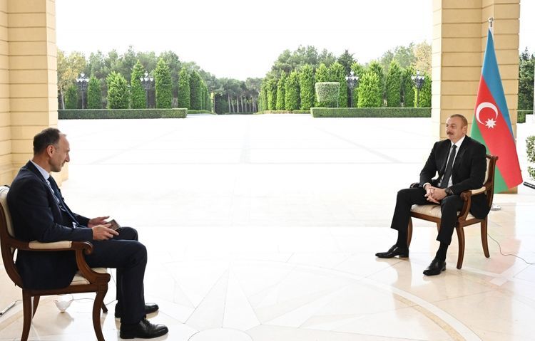 Azerbaijani President: "First Armenia opened fire and we have evidences"