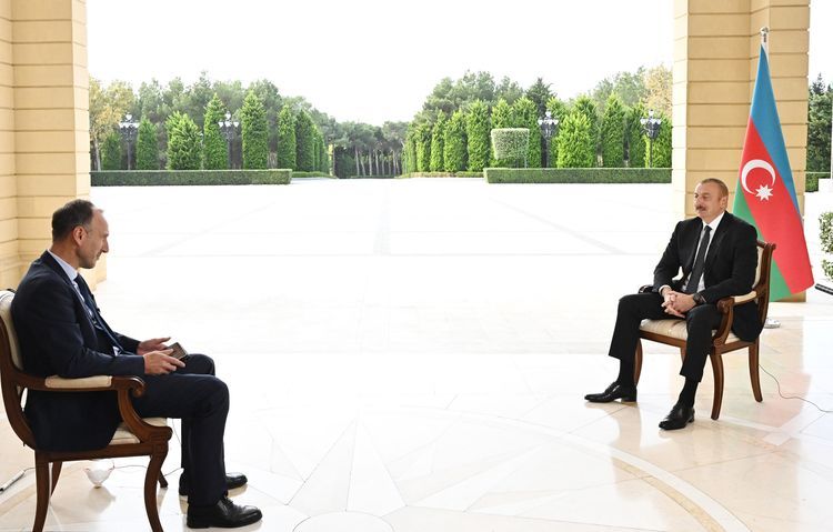 President Ilham Aliyev: It’s a battle between us and Armenia. And everybody should stay away from that