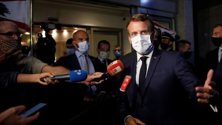 France's Macron calls on Lebanon to form new government