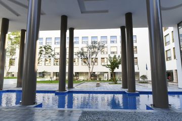 President Ilham Aliyev and first lady Mehriban Aliyeva inaugurated newly reconstructed education block No.3 of UNEC - UPDATED