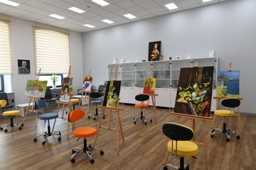 President Ilham Aliyev and first lady Mehriban Aliyeva attends opening of newly renovated Children’s Art School in Baku - UPDATED