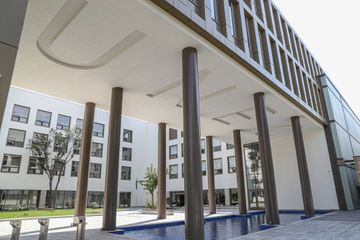 President Ilham Aliyev and first lady Mehriban Aliyeva inaugurated newly reconstructed education block No.3 of UNEC - UPDATED