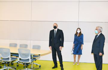 President Ilham Aliyev and first lady Mehriban Aliyeva attended opening of two new blocks of ADA University - UPDATED