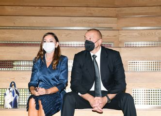 President Ilham Aliyev and first lady Mehriban Aliyeva attended opening of two new blocks of ADA University - UPDATED