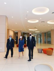 President Ilham Aliyev and first lady Mehriban Aliyeva attended opening of two new blocks of ADA University - UPDATED