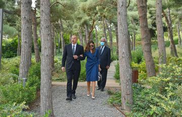 President Ilham Aliyev and first lady Mehriban Aliyeva attended opening of two new blocks of ADA University - UPDATED