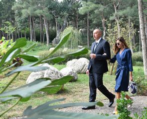 President Ilham Aliyev and first lady Mehriban Aliyeva attended opening of two new blocks of ADA University - UPDATED