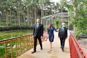 President Ilham Aliyev and first lady Mehriban Aliyeva attended opening of two new blocks of ADA University - UPDATED