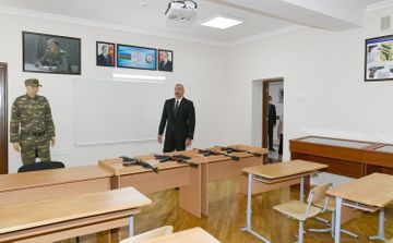 President Ilham Aliyev views renovation work carried out at school No. 251, inaugurates new block of the school - UPDATED