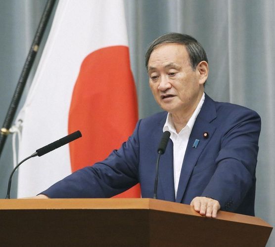 Japan’s governing party elects Yoshihide Suga as its new leader