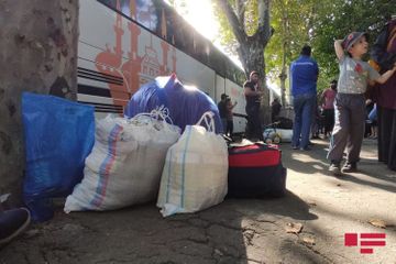 Evacuation of Azerbaijanis from Georgia ends - PHOTO - UPDATED