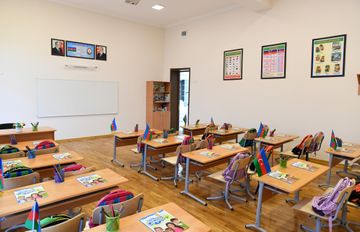 President Ilham Aliyev inaugurated secondary school No.154 in Amirjan settlement - UPDATED