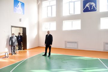 President Ilham Aliyev inaugurated secondary school No.154 in Amirjan settlement - UPDATED