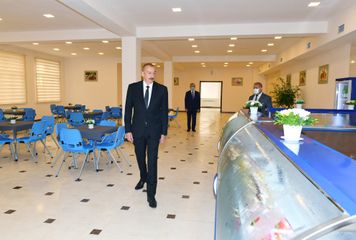 President Ilham Aliyev inaugurated secondary school No.154 in Amirjan settlement - UPDATED