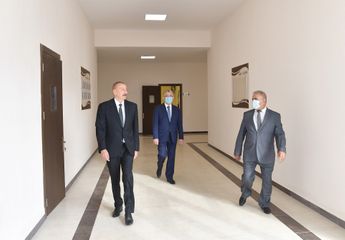 President Ilham Aliyev inaugurated secondary school No.154 in Amirjan settlement - UPDATED