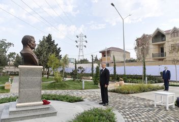  Park named after Murtuza Mukhtarov opened in Amirjan settlement of Baku - UPDATED