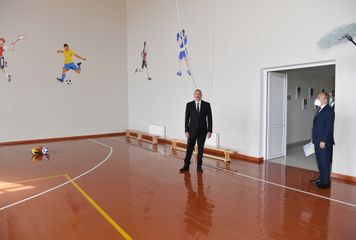 President Ilham Aliyev attended the inauguration of Vocational Education Center opened at Sumgayit Chemical Industry Park