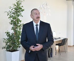 President Ilham Aliyev attended the inauguration of Vocational Education Center opened at Sumgayit Chemical Industry Park