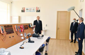 President Ilham Aliyev attended the inauguration of Vocational Education Center opened at Sumgayit Chemical Industry Park