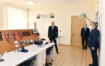 President Ilham Aliyev attended the inauguration of Vocational Education Center opened at Sumgayit Chemical Industry Park