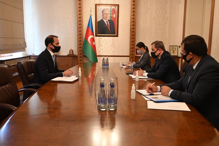 Jeyhun Bayramov received new Ambassador of the Kingdom of Sweden