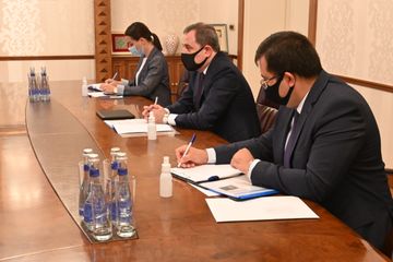 Jeyhun Bayramov received new Ambassador of the Kingdom of Sweden