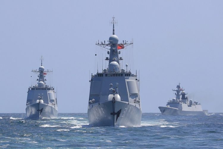 China says it's conducting military exercises near Taiwan Strait