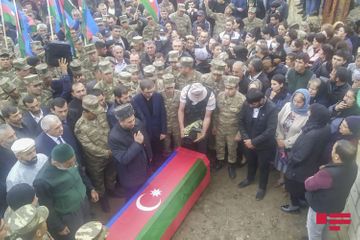 Martyred Azerbaijani serviceman buried - UPDATED