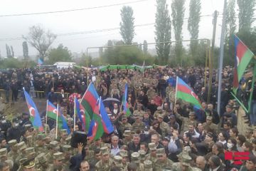 Martyred Azerbaijani serviceman buried - UPDATED