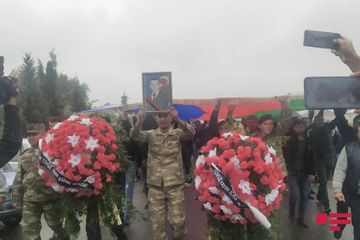Martyred Azerbaijani serviceman buried - UPDATED