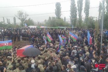 Martyred Azerbaijani serviceman buried - UPDATED